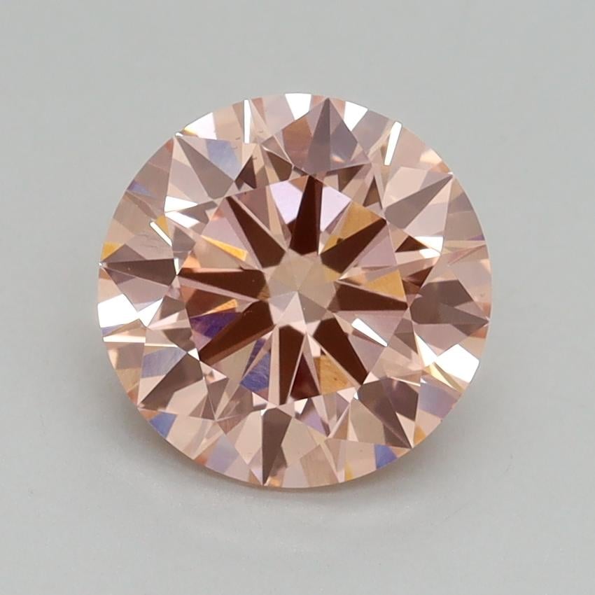 1.81 Ct. Fancy Intense Pink Round Lab Grown Diamond