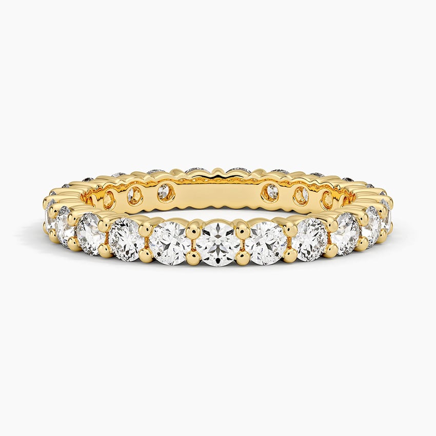 14K Yellow Gold Eternity Diamond Ring (1 1/3 ct. tw.)