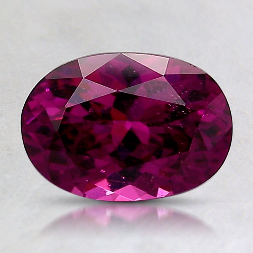 8.5x6mm Unheated Purple Oval Garnet