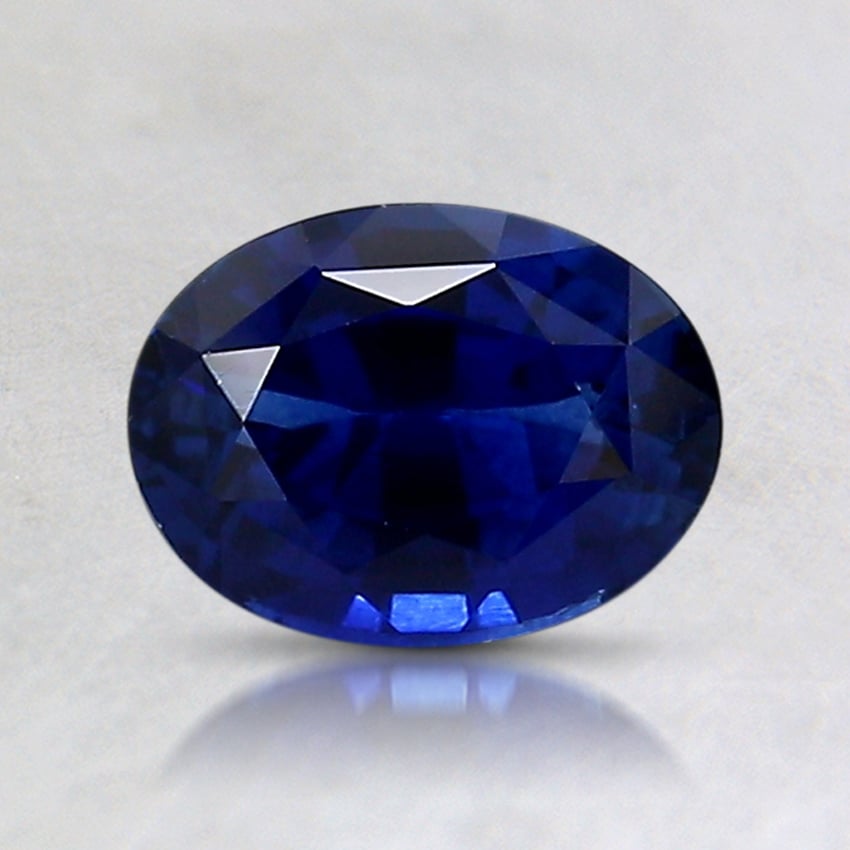 7.1x5.3mm Premium Blue Oval Sapphire