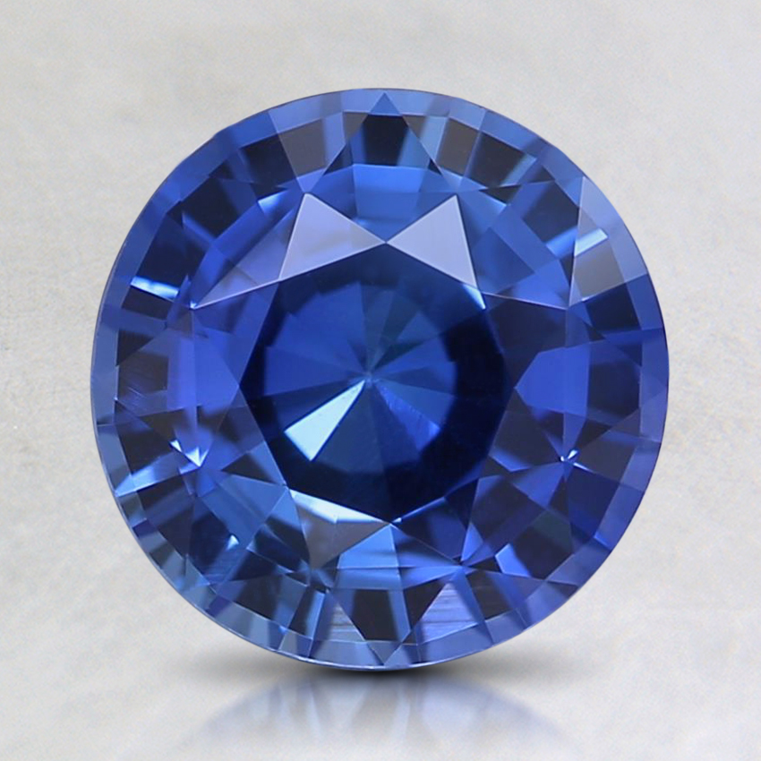7.7mm Blue Round Sapphire