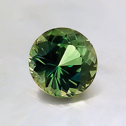 6mm Premium Green Round Sapphire
