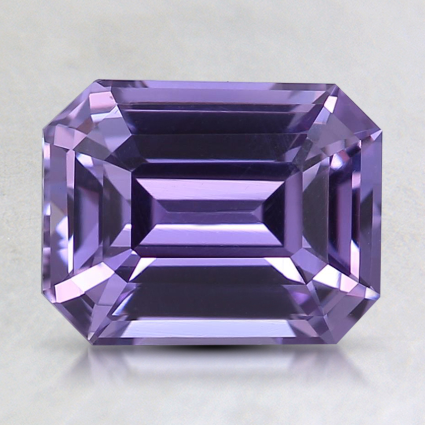 8.2x6.4mm Unheated Purple Emerald Sapphire