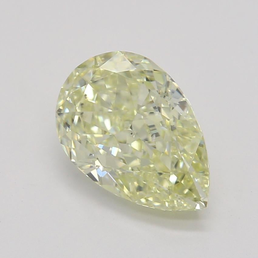 1.00 Ct. Fancy Light Yellow Pear Diamond