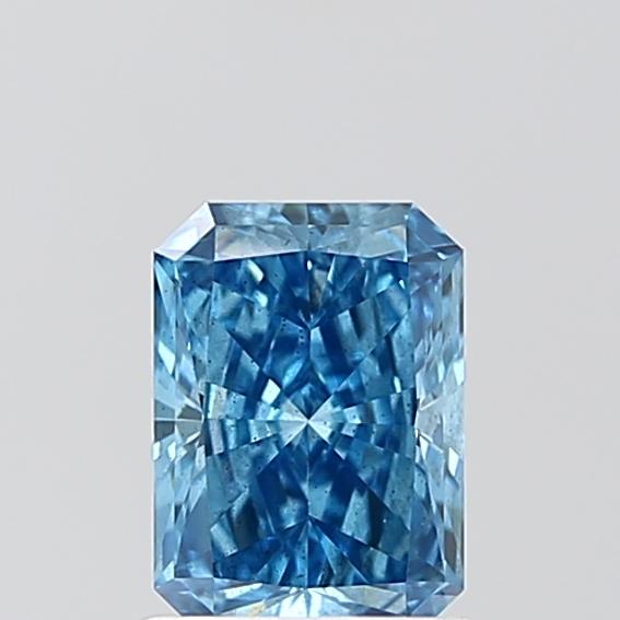 1.02 Ct. Fancy Vivid Blue Radiant Lab Grown Diamond