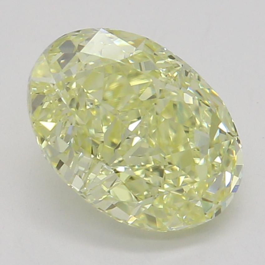 1.01 Ct. Fancy Yellow Oval Diamond