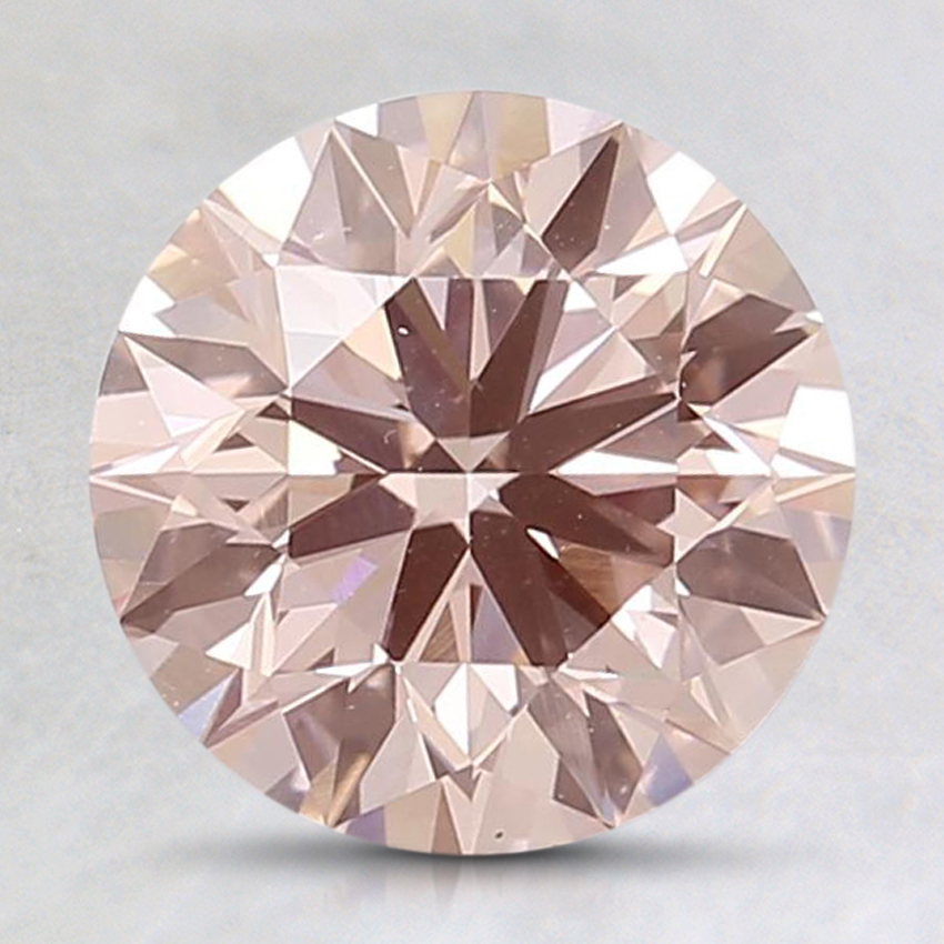 2.06 Ct. Fancy Intense Pink Round Lab Created Diamond
