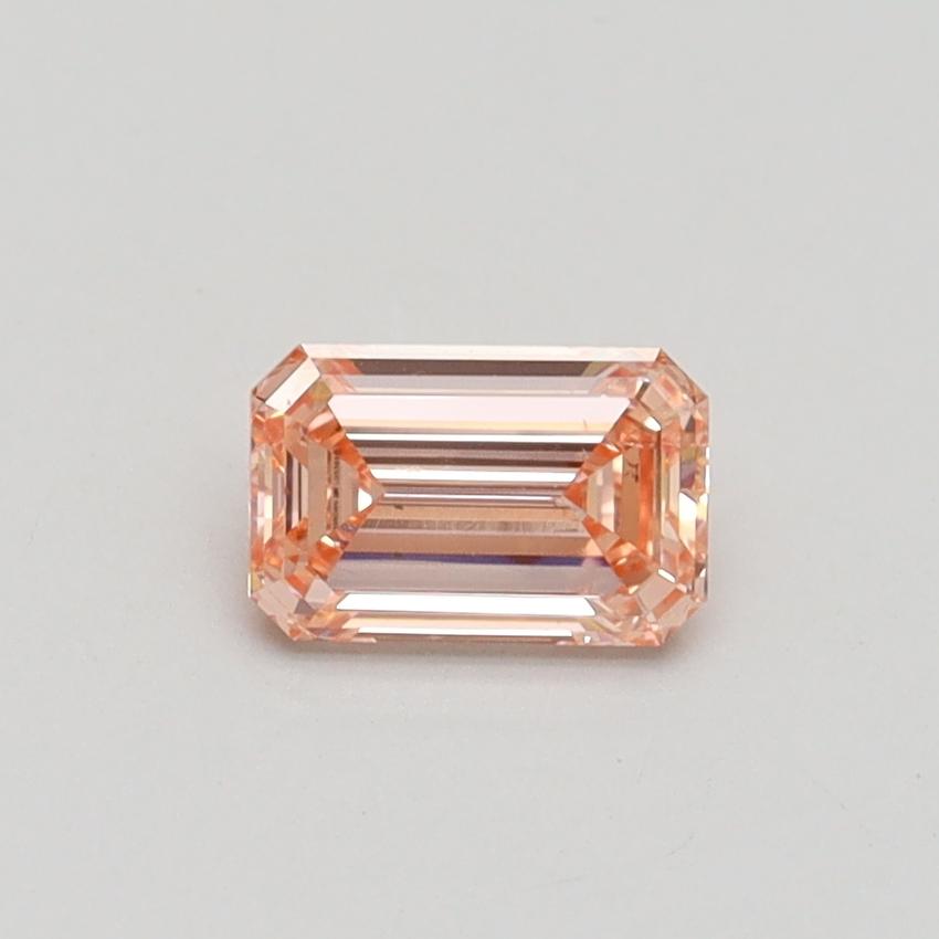 0.54 Ct. Fancy Intense Pink Emerald Lab Grown Diamond