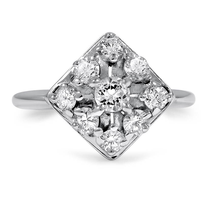 Retro Diamond Vintage Ring
