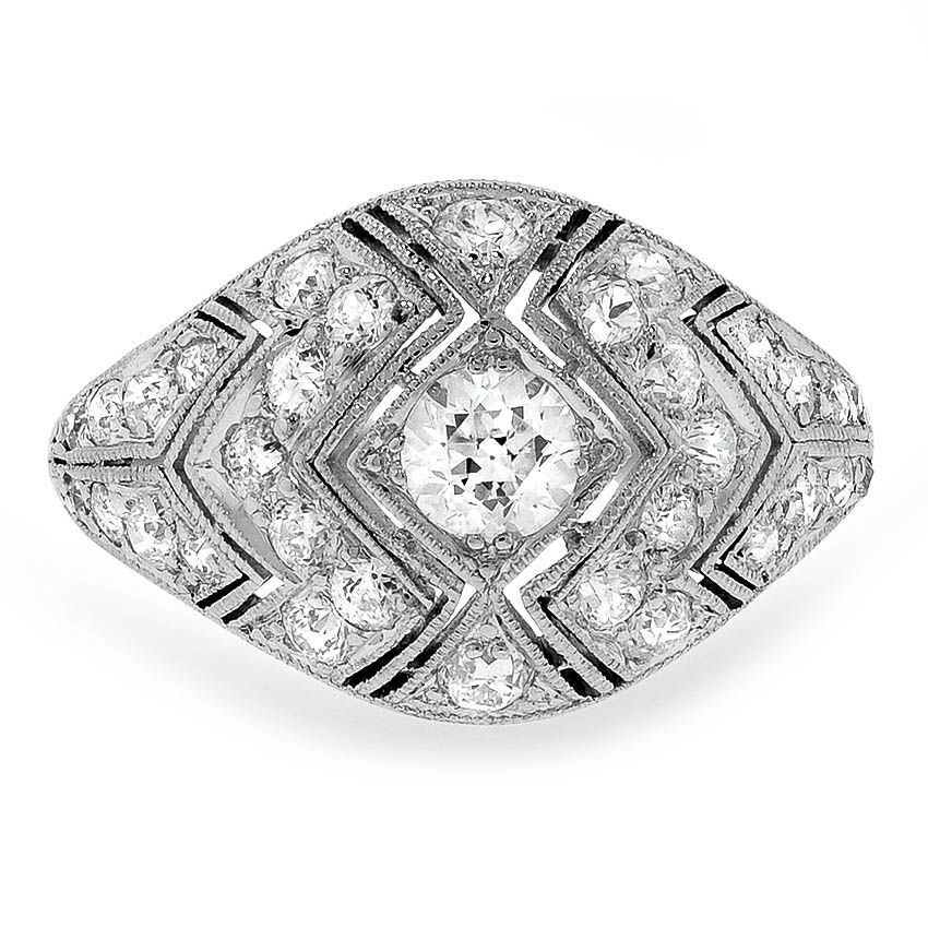 Art Deco Diamond Vintage Ring