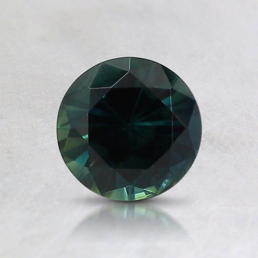 5.7mm Unheated Teal Round Kenyan Sapphire
