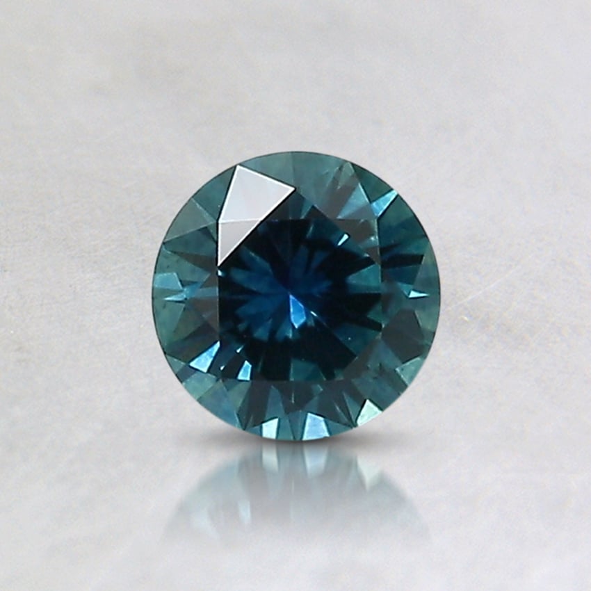 5mm Premium Teal Round Montana Sapphire
