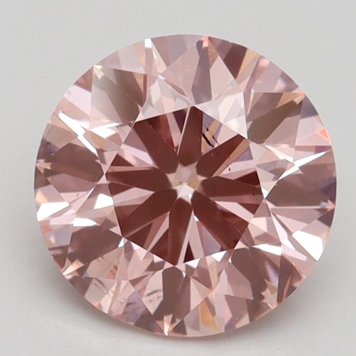 1.80 Ct. Fancy Intense Pink Round Lab Grown Diamond
