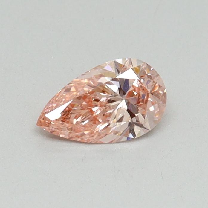 0.30 Ct. Fancy Vivid Pink Pear Lab Grown Diamond