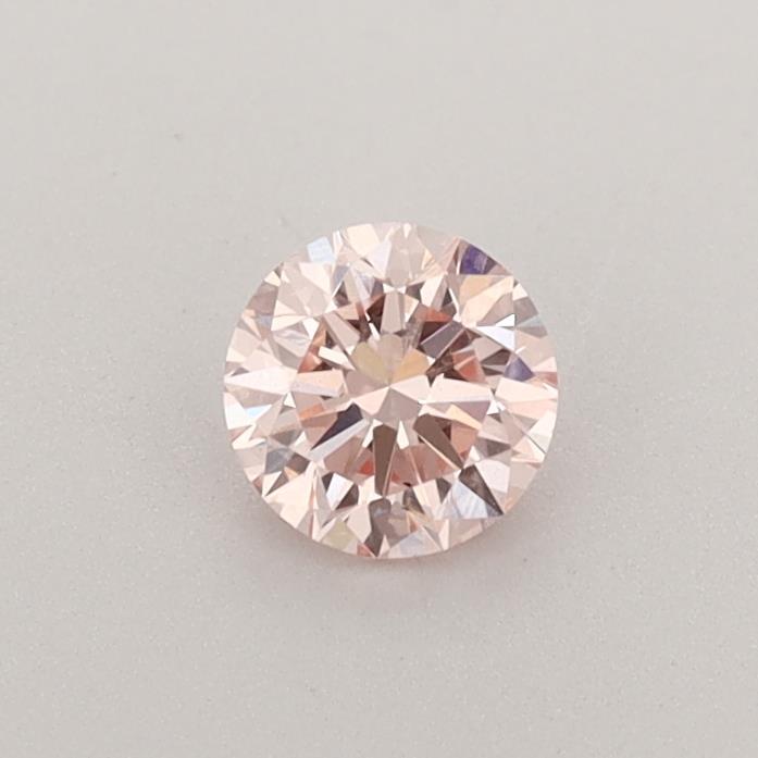 0.35 Ct. Fancy Intense Pink Round Lab Grown Diamond