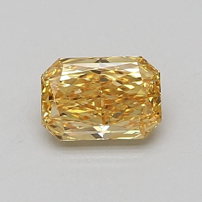 1.02 Ct. Fancy Vivid Yellow Radiant Lab Grown Diamond