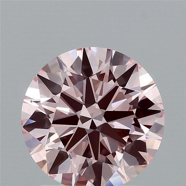 1.95 Ct. Fancy Intense Pink Round Lab Grown Diamond