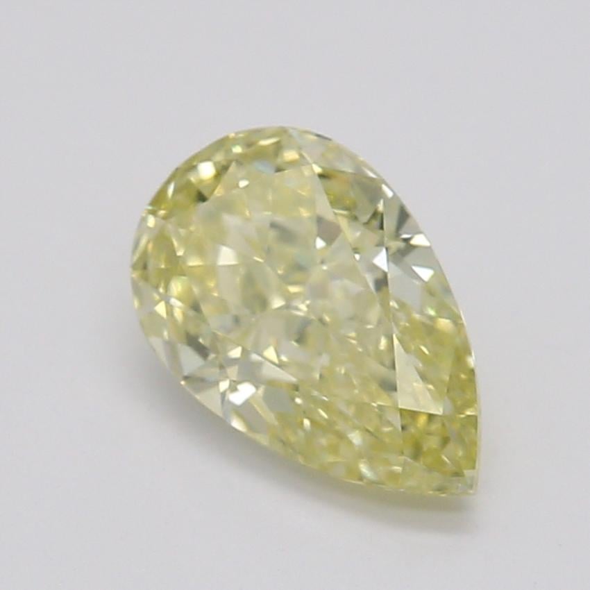 0.50 Ct. Fancy Yellow Pear Diamond