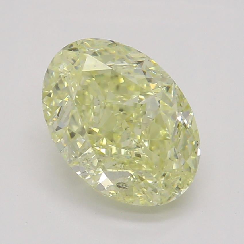 1.01 Ct. Fancy Yellow Oval Diamond