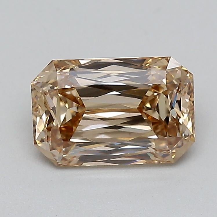 1.11 Ct. Very Light  Brown Radiant Lab Grown Diamond