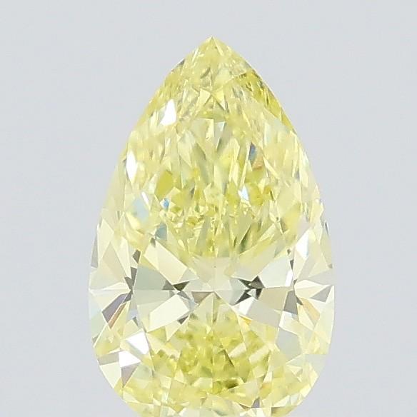 0.43 Ct. Fancy Intense Yellow Pear Lab Grown Diamond