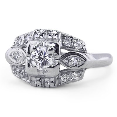 Retro Diamond Vintage Ring