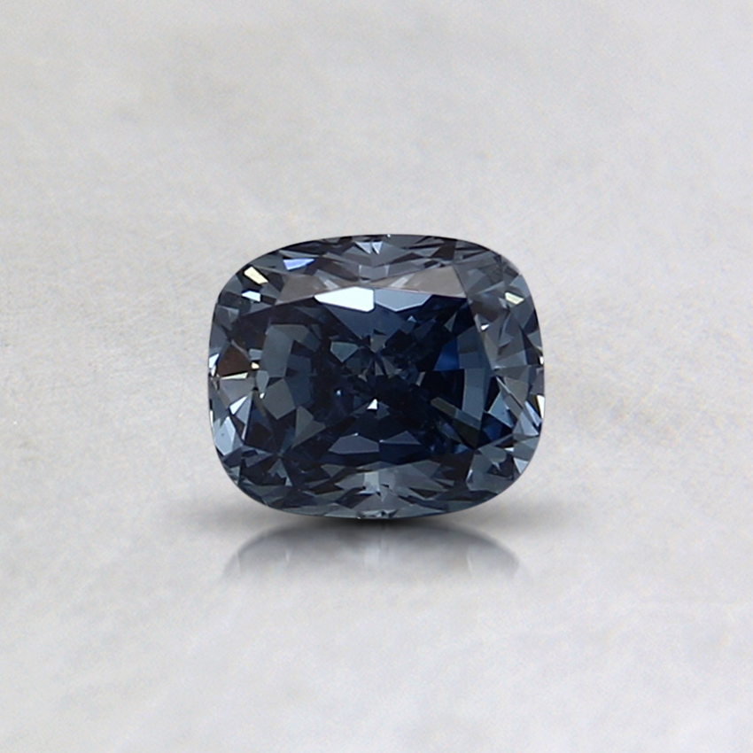 0.42 Ct. Fancy Intense Blue Cushion Lab Grown Diamond