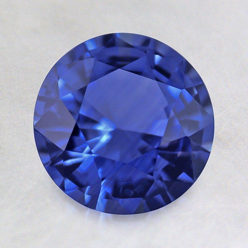 7.5mm Blue Round Sapphire