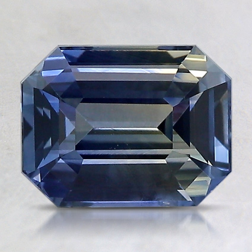 8.5x6.5mm Unheated Bi-Color Emerald Sapphire