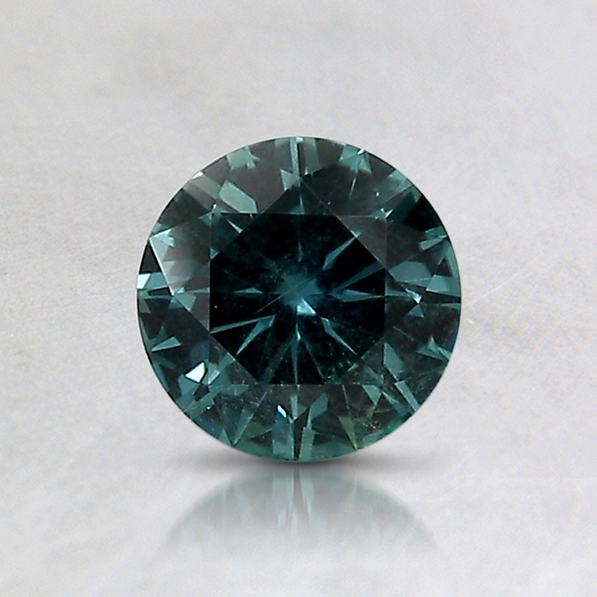 5.5mm Unheated Teal Round Montana Sapphire