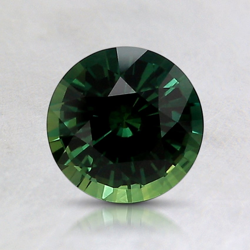 6.4mm Teal Round Sapphire