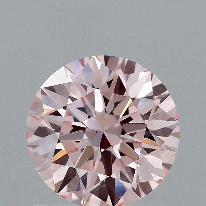 1.08 Ct. Fancy Intense Pink Round Lab Grown Diamond