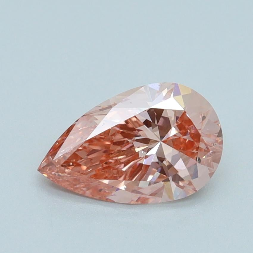 1.03 Ct. Fancy Intense Pink Pear Lab Grown Diamond