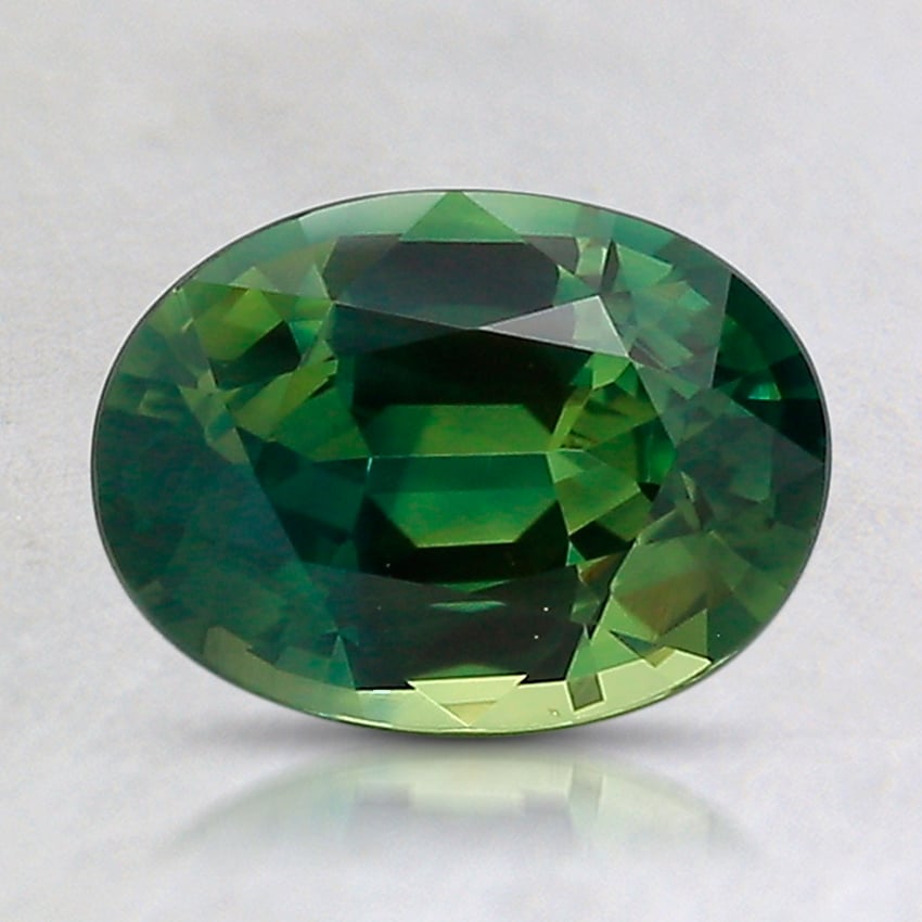 8.2x6mm Parti-Color Oval Australian Sapphire