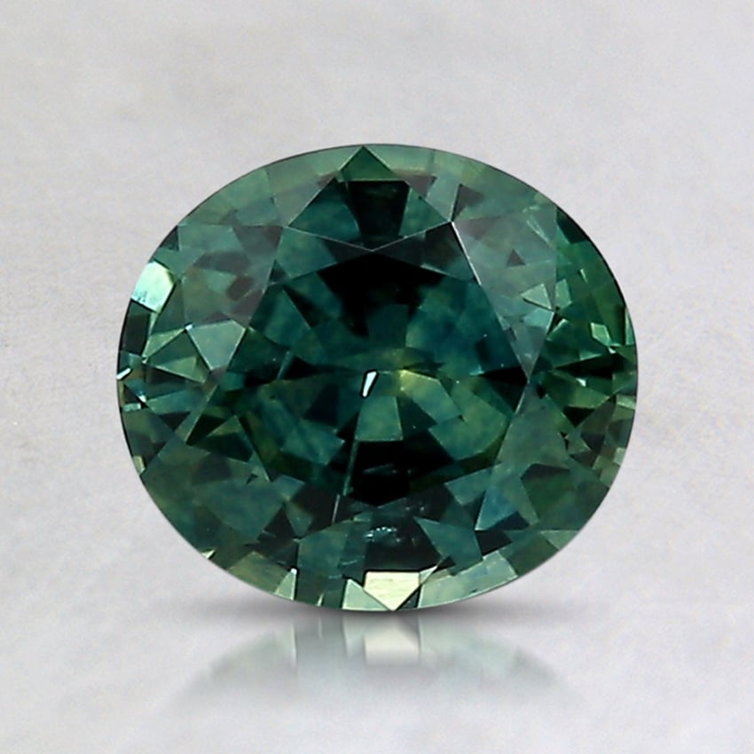 7x6.3mm Blue Oval Montana Sapphire