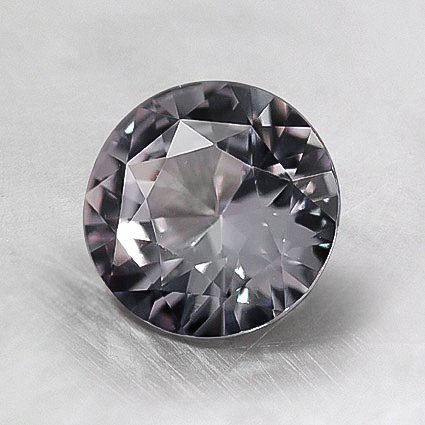 6.5mm White Round Sapphire