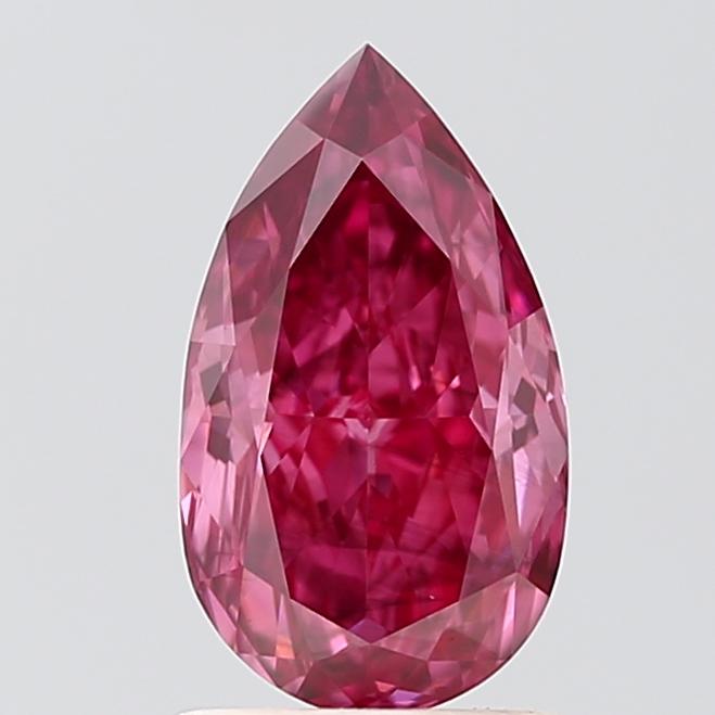1.21 Ct. Fancy Vivid Pink Pear Lab Grown Diamond