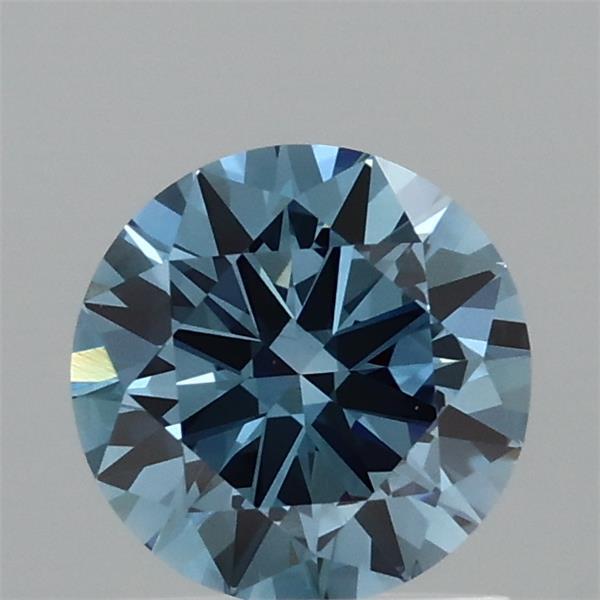 1.00 Ct. Fancy Vivid Blue Round Lab Grown Diamond