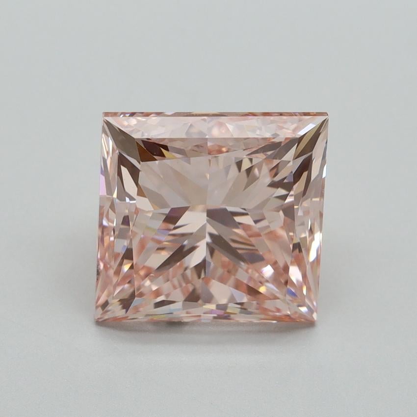 5.01 Ct. Fancy Intense Pink Princess Lab Grown Diamond