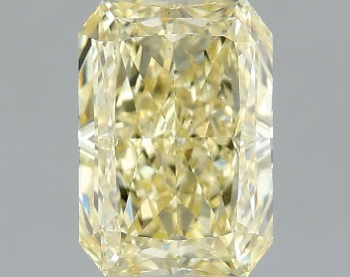 1.01 Ct. Fancy Yellow Radiant Lab Grown Diamond