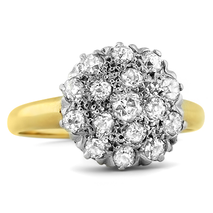 Retro Diamond Vintage Ring