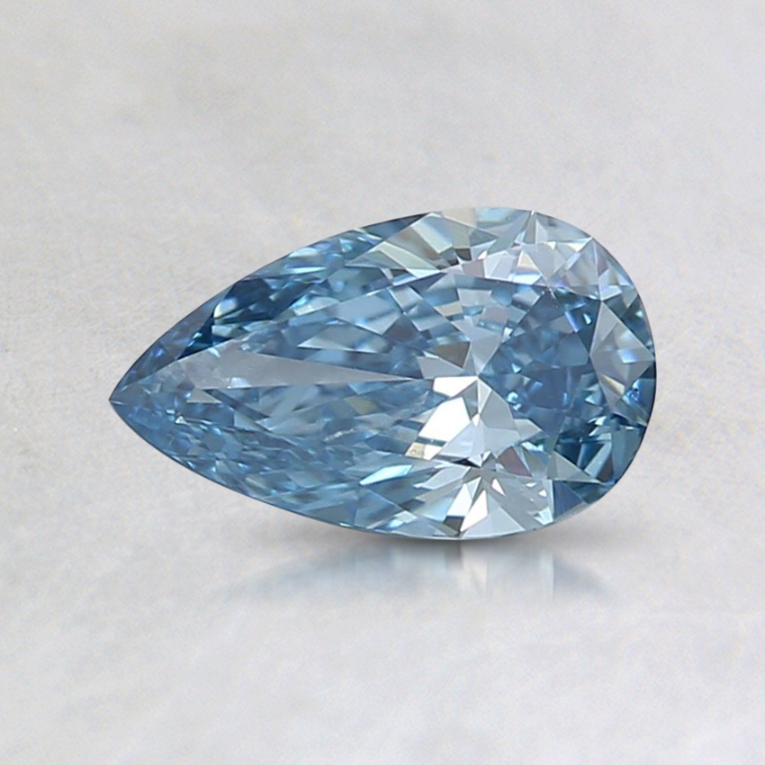 0.50 Ct. Fancy Intense Blue Pear Lab Grown Diamond