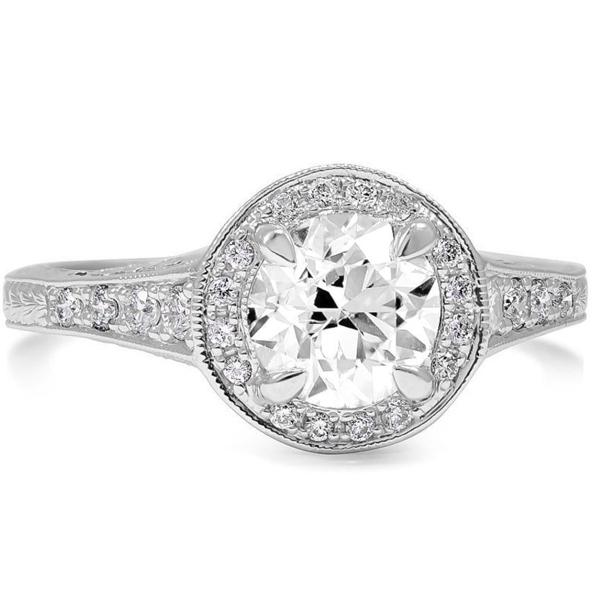 Modern Diamond Vintage Ring