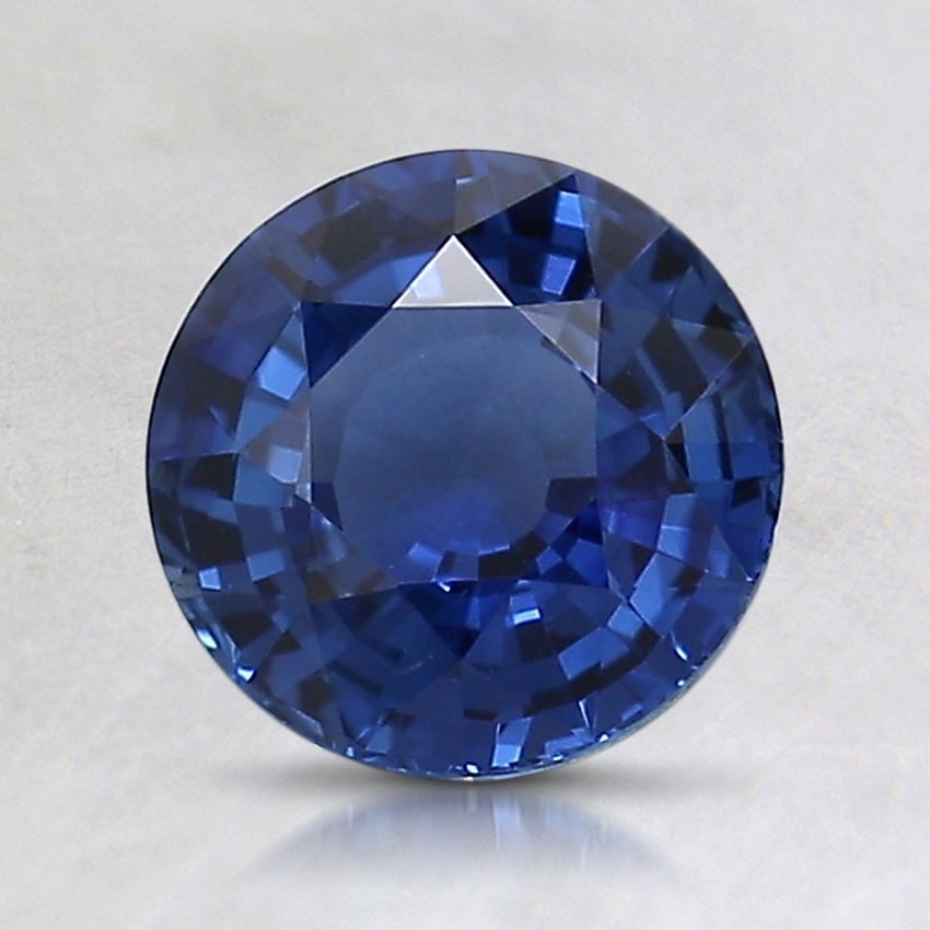 7x6.9mm Blue Round Sapphire