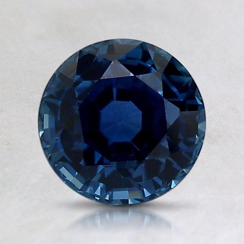 7x6.9mm Blue Round Sapphire