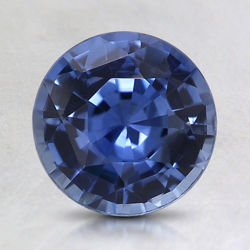 7.4mm Blue Round Sapphire