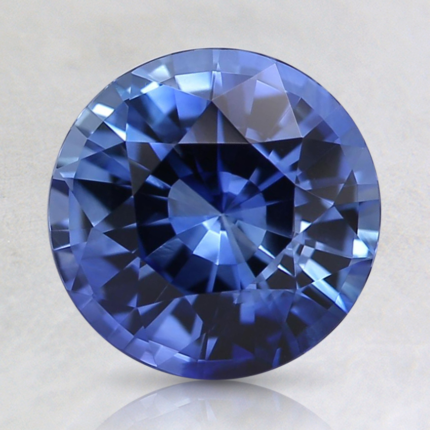 7.8mm Blue Round Sapphire