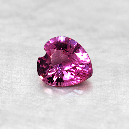 4.5x4mm Pink Heart Sapphire