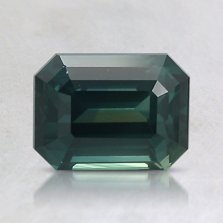 7.1x5.4mm Teal Emerald Sapphire