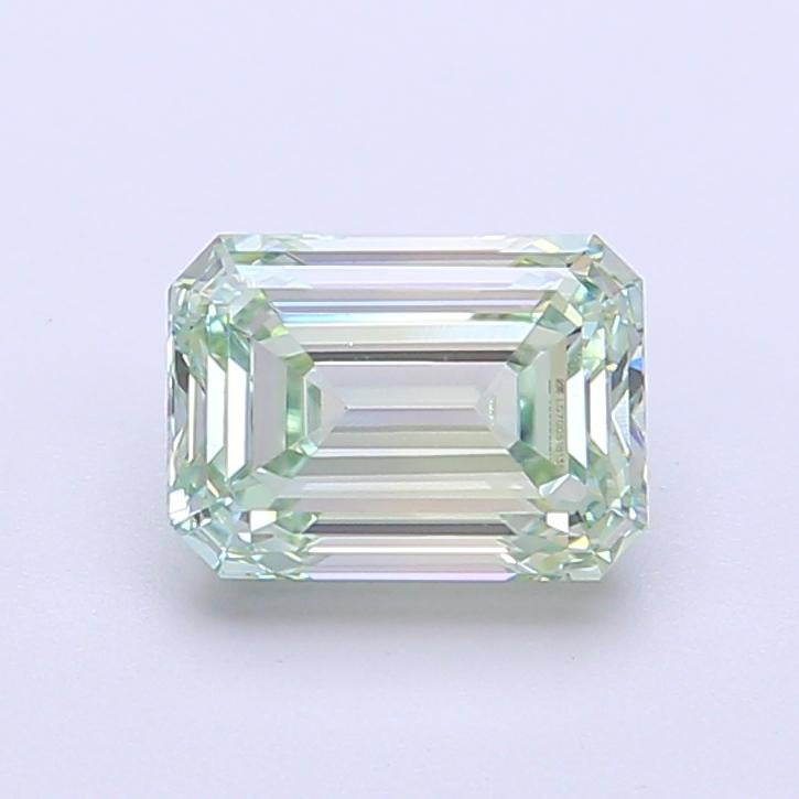 1.57 Ct. Fancy Intense Green Emerald Lab Grown Diamond